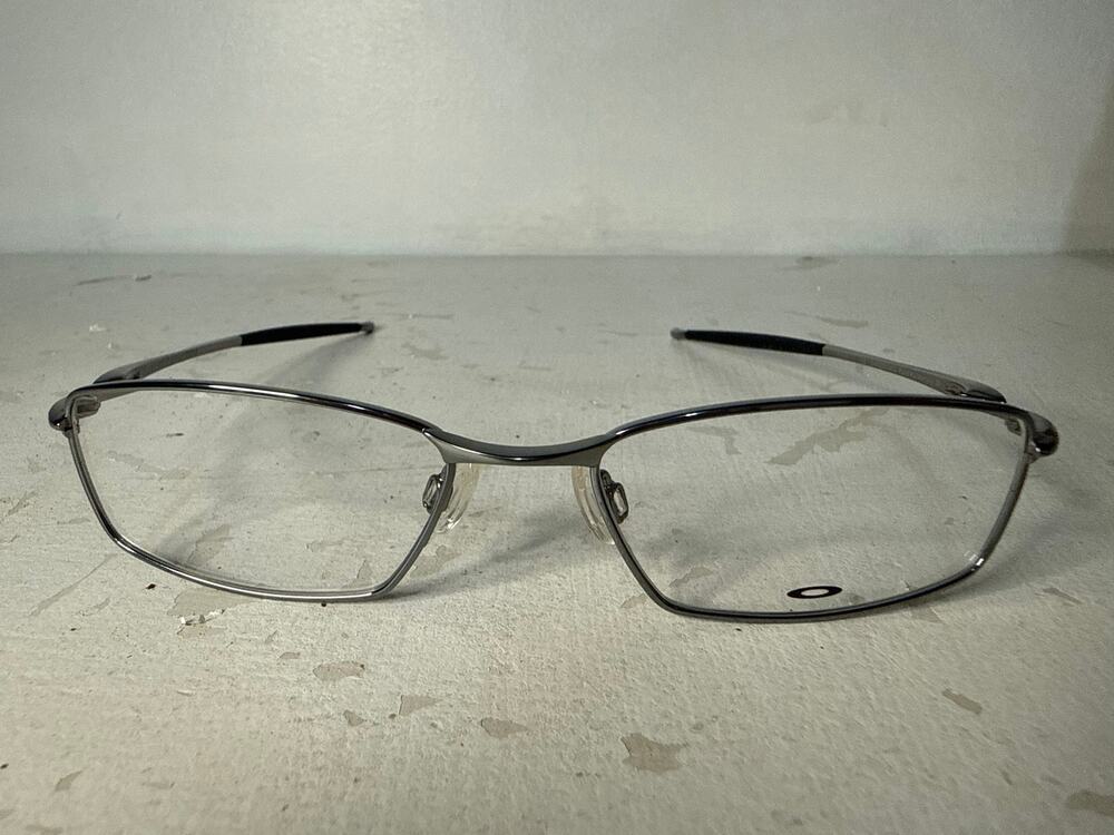 Oakley Capacitor Eyeglasses Polished Mercury 135 OX5005-0652
